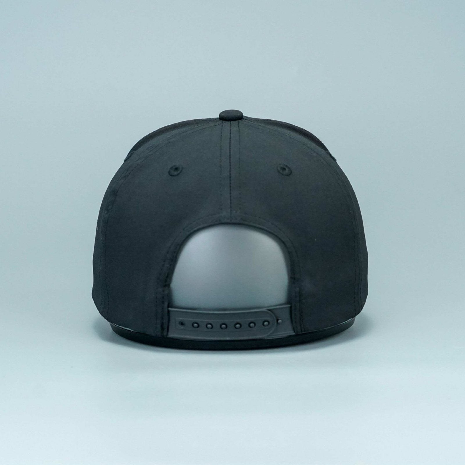 18 SERIES BLACK/BLACK PREMIUM A - FRAME SNAPBACK HAT - Rich & Rare