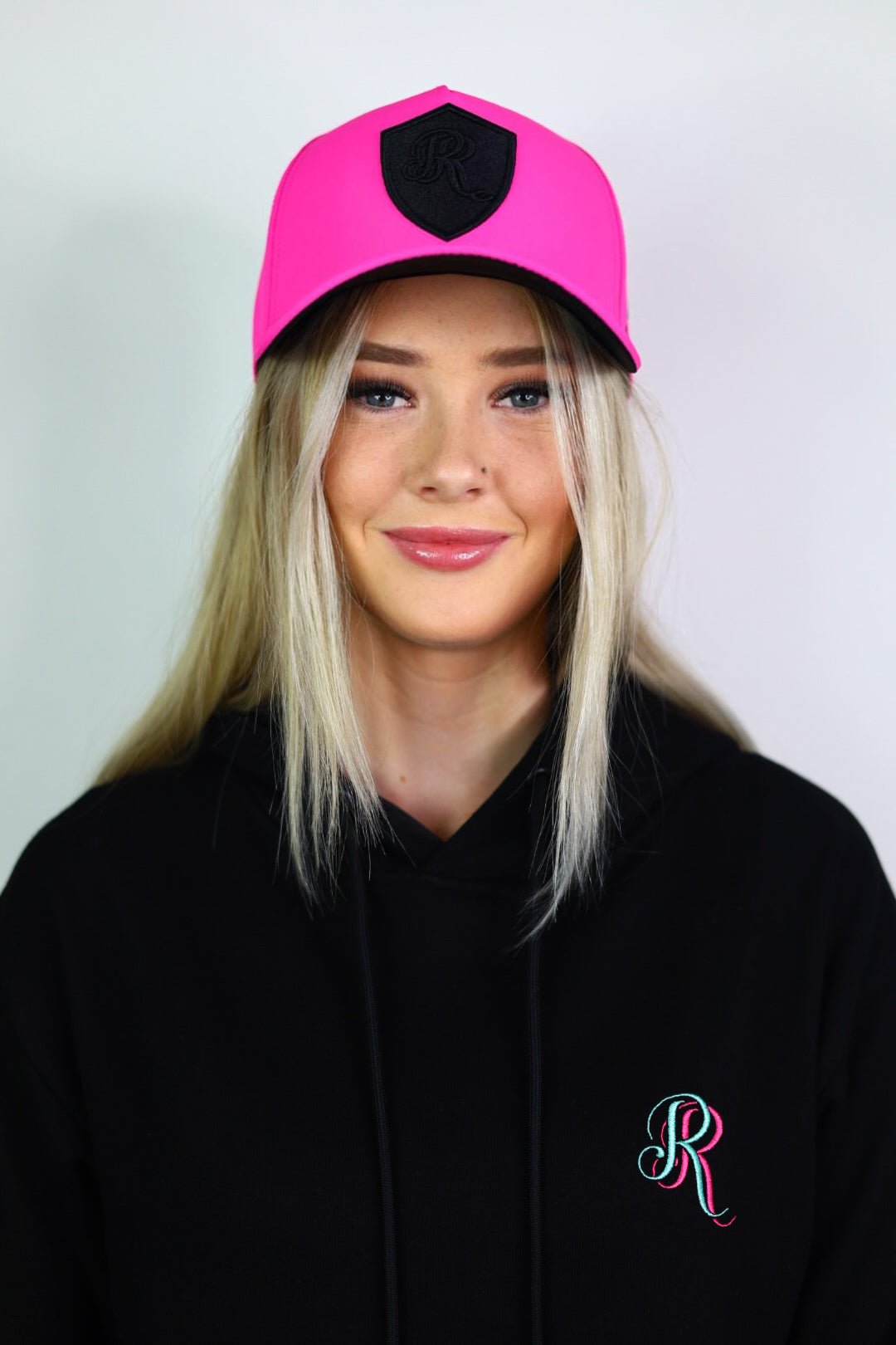 18 SERIES PINK/BLACK PREMIUM A - FRAME SNAPBACK HAT 2.0 - Rich & Rare