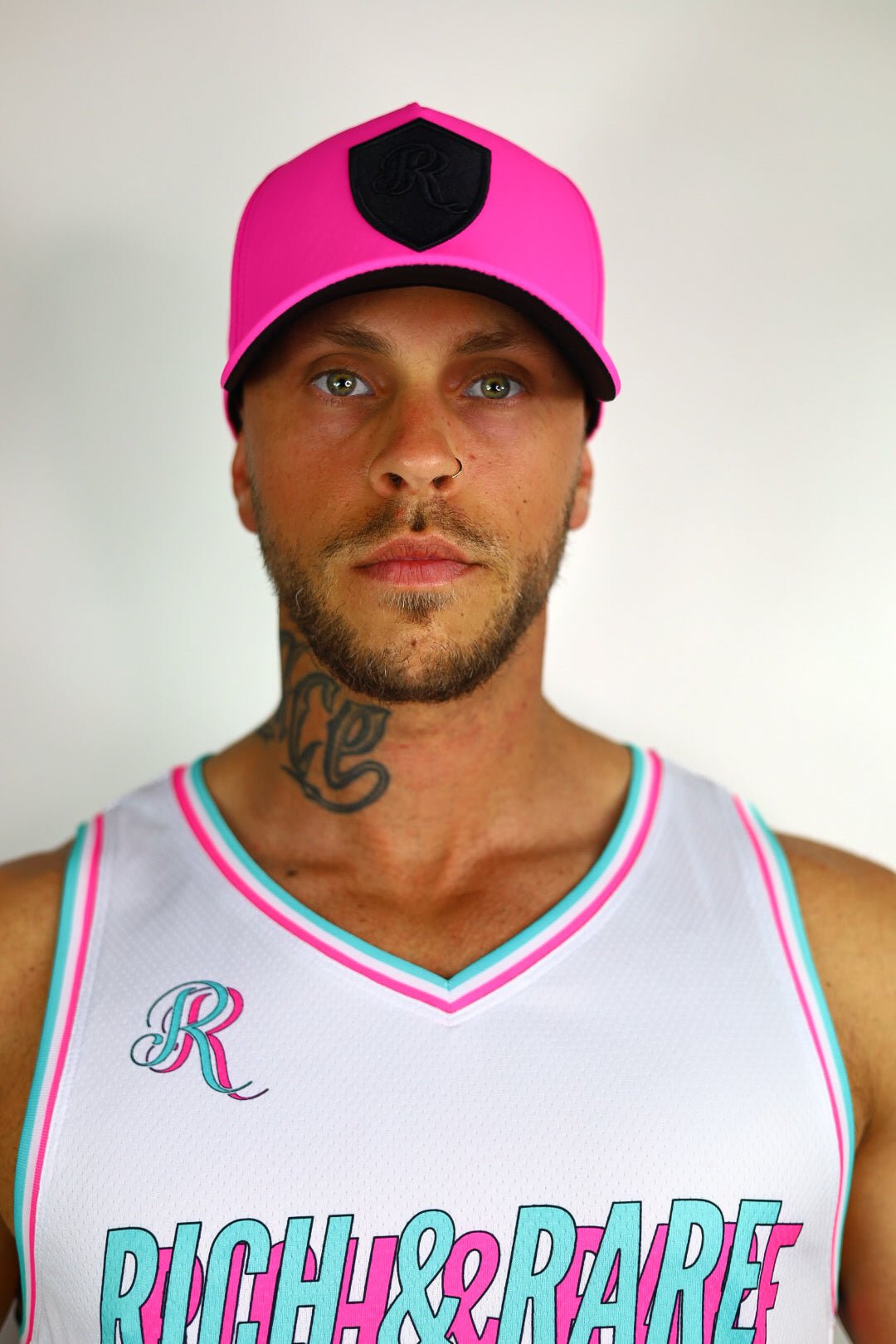 18 SERIES PINK/BLACK PREMIUM A - FRAME SNAPBACK HAT 2.0 - Rich & Rare