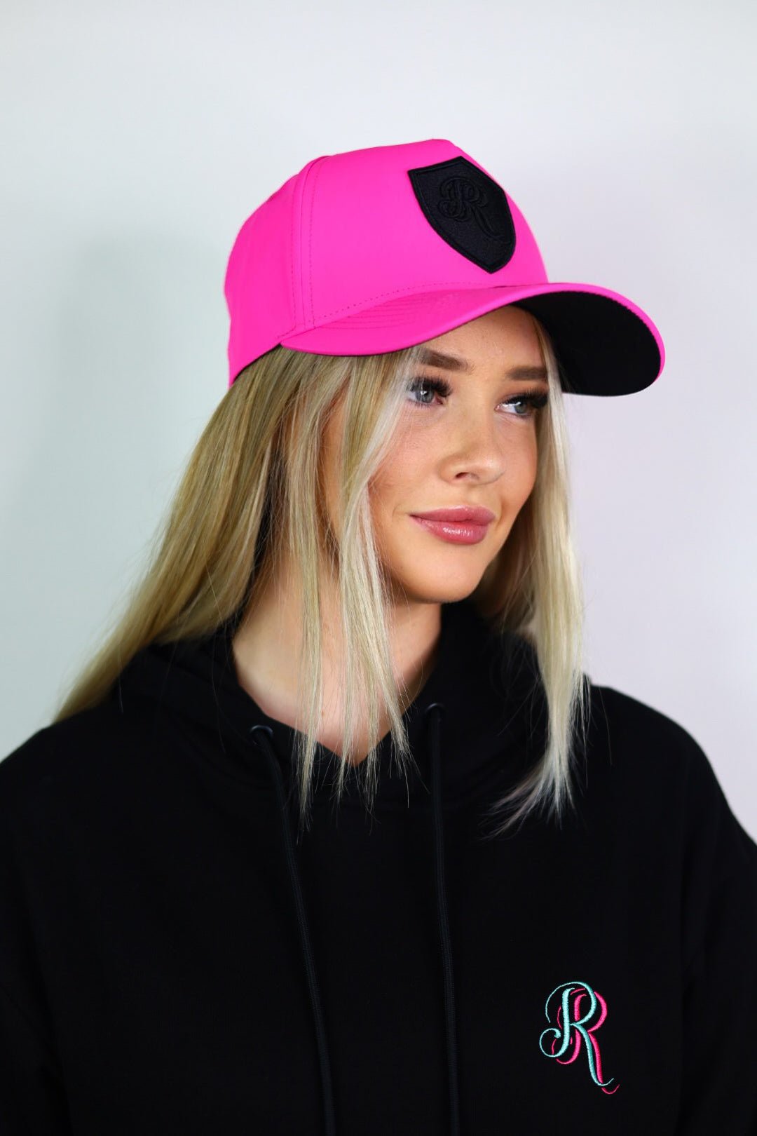 18 SERIES PINK/BLACK PREMIUM A - FRAME SNAPBACK HAT 2.0 - Rich & Rare