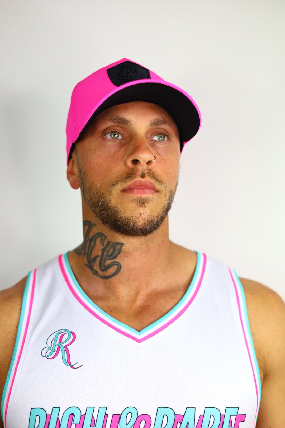 18 SERIES PINK/BLACK PREMIUM A - FRAME SNAPBACK HAT 2.0 - Rich & Rare