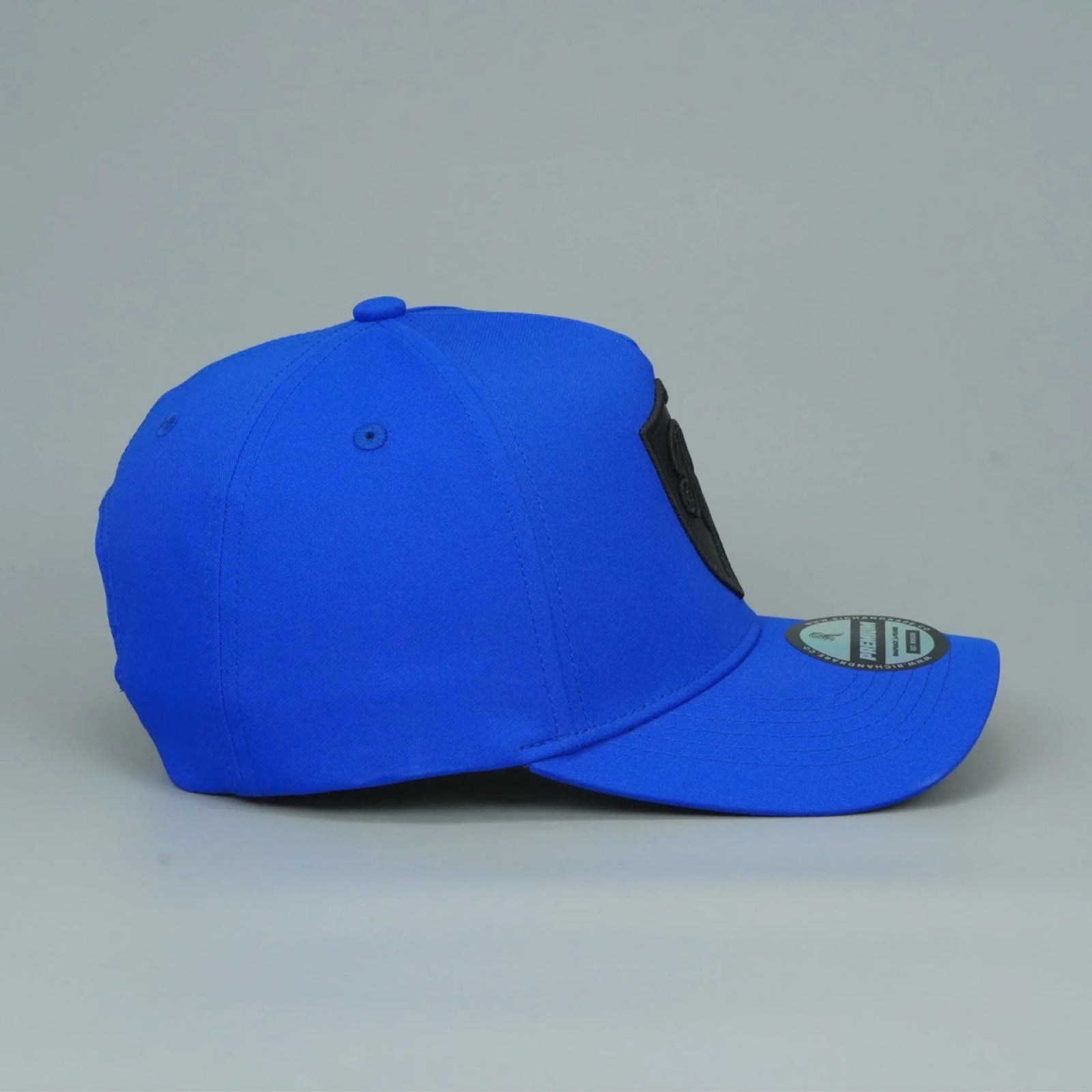 18 SERIES ROYAL BLUE/BLACK PREMIUM A-FRAME SNAPBACK HAT 2.0