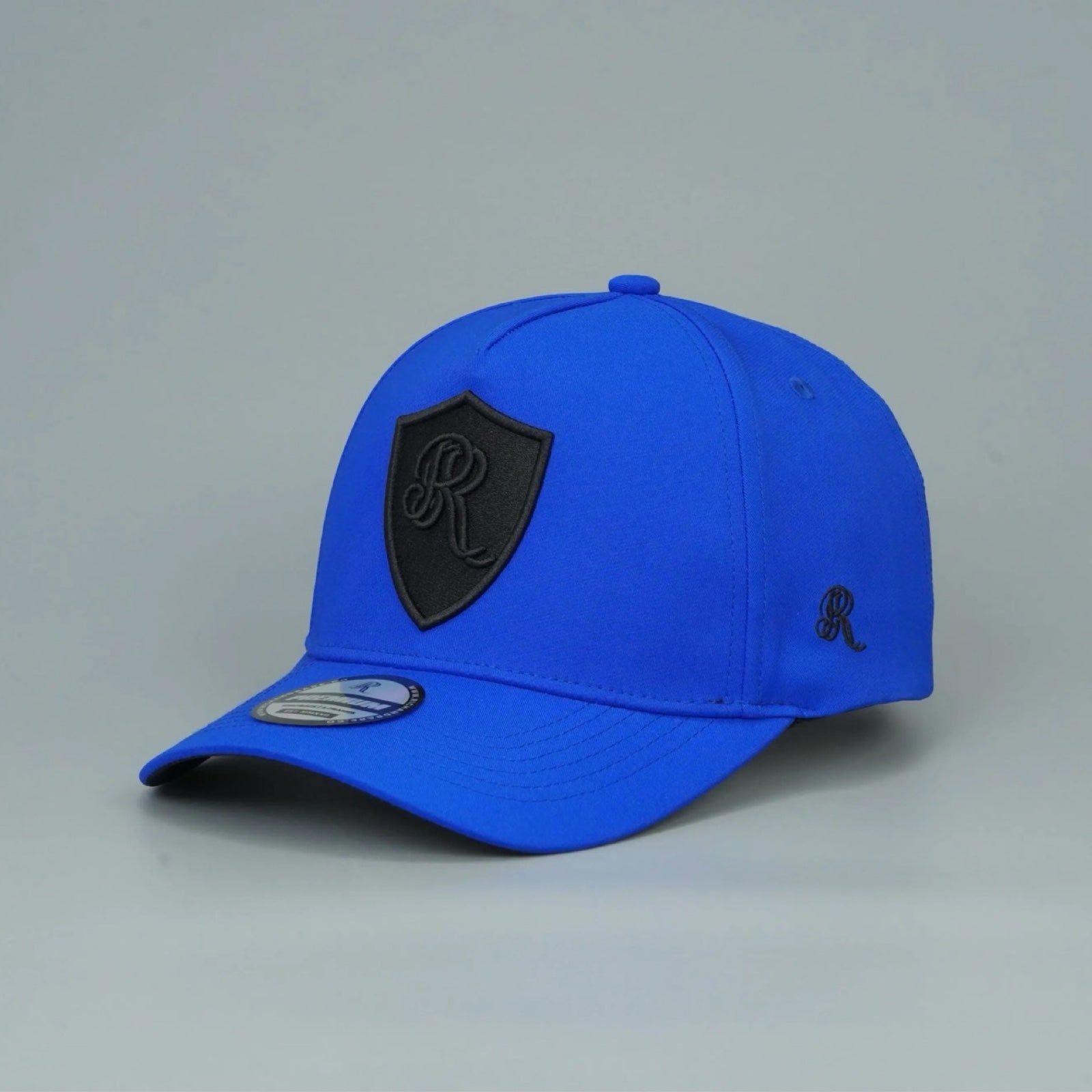 18 SERIES ROYAL BLUE/BLACK PREMIUM A-FRAME SNAPBACK HAT 2.0