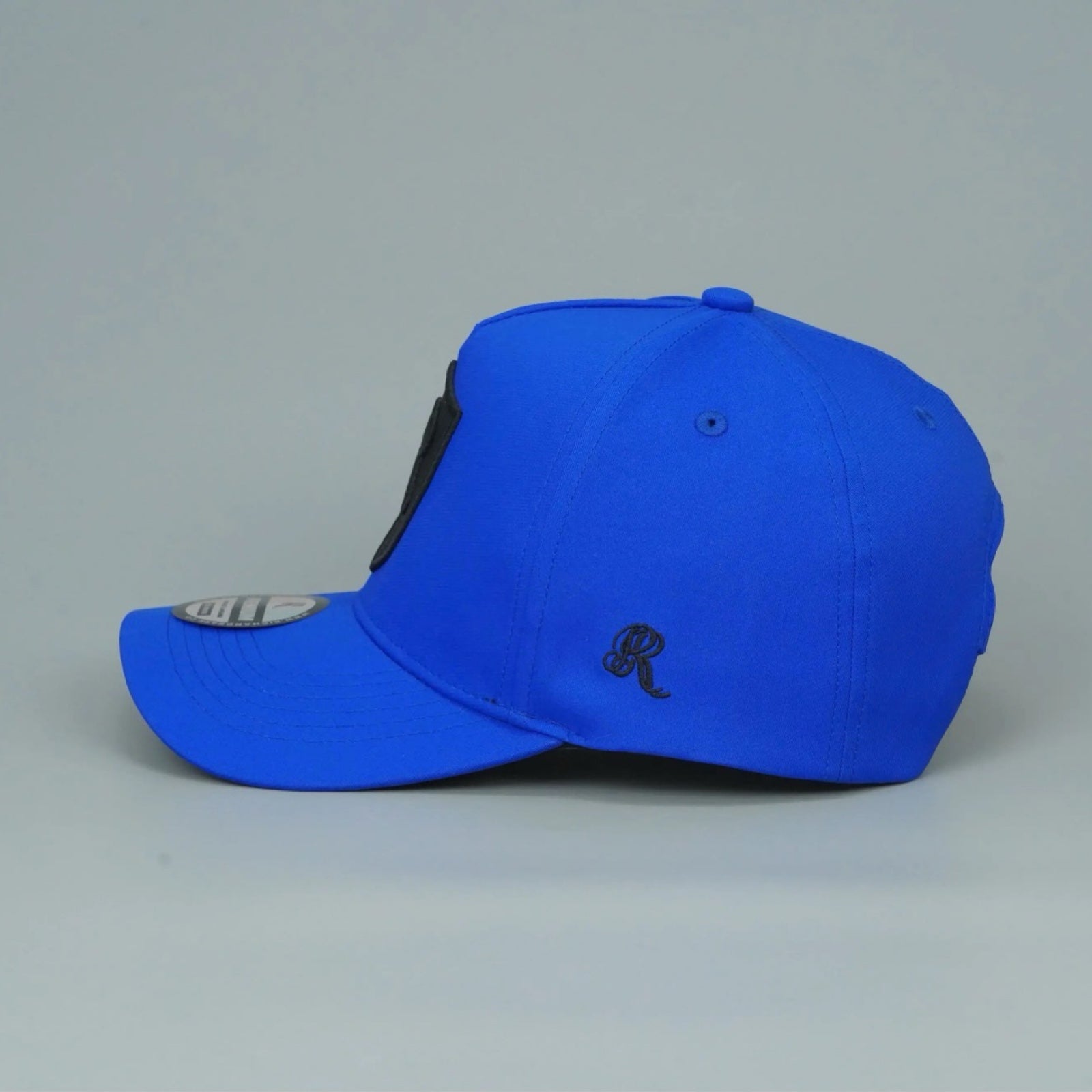 18 SERIES ROYAL BLUE/BLACK PREMIUM A-FRAME SNAPBACK HAT 2.0